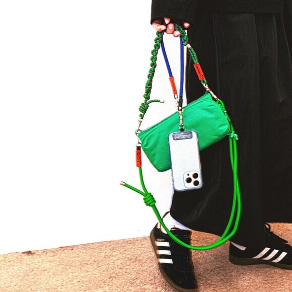 D-Ring Phone Strap Adapter GRAY Carry Hook For Crossbody Rope Strap Topolgie - Picture 10 of 10